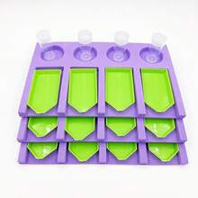 1/2/3/3/5pcs Purple Diamond Painting Accessories Tray Organizer - Purple - View 3
