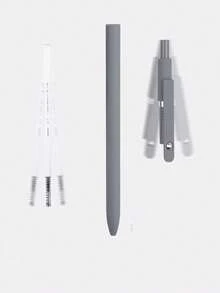 Retro High-Appearation-Grade Black Pen Student Creative Practice Pen, Morandi Colored Student Stationery Neutral Quick-Drying Carbon Pen, Office Signature Pen 1 /5 Pieces