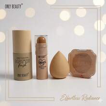 ONLY BEAUTY KIT 4 PIEZAS PARA UN ROSTRO SUAVE Y PERFECTO - TONO 1 - Ver 1