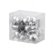 4.5cm Electroplated Heart Shaped Plastic Hanging Ornament, Valentine's Day Gift (Electroplated Crafts May Have Scratches Or Chipping, Which Is Normal) - Multicolor - View 15