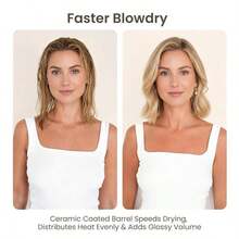 AIMIKE Round Brush For Blow Out, Medium Round Hair Brush Nano Thermal Ceramic &Amp; Ionic Tech, For Blow Drying &Amp; Styling, Curling And Shine - 29 Inch Barrel W_Boar Bristles - ColorB - View 7