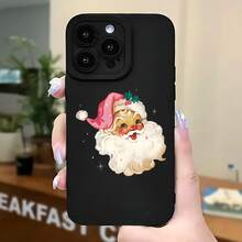 2026 nueva funda de teléfono mate, funda de teléfono diseño de Papá Noel para  17 14 Pro Max  17 13  17 12  Galaxy S23 S22 S21 funda protectora para teléfono regalo de pareja para novio novia regalo de vacaciones - Azul Klein - Ver 5