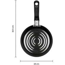 Ekco | Sartén con Antiadherente de Aluminio 18 cm - Color Negro(default) - Multicolor - Ver 2