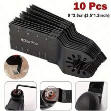 10片装35毫米往复锯片，高性能，适用于木材/金属/塑料，家居装修必备——省时省力