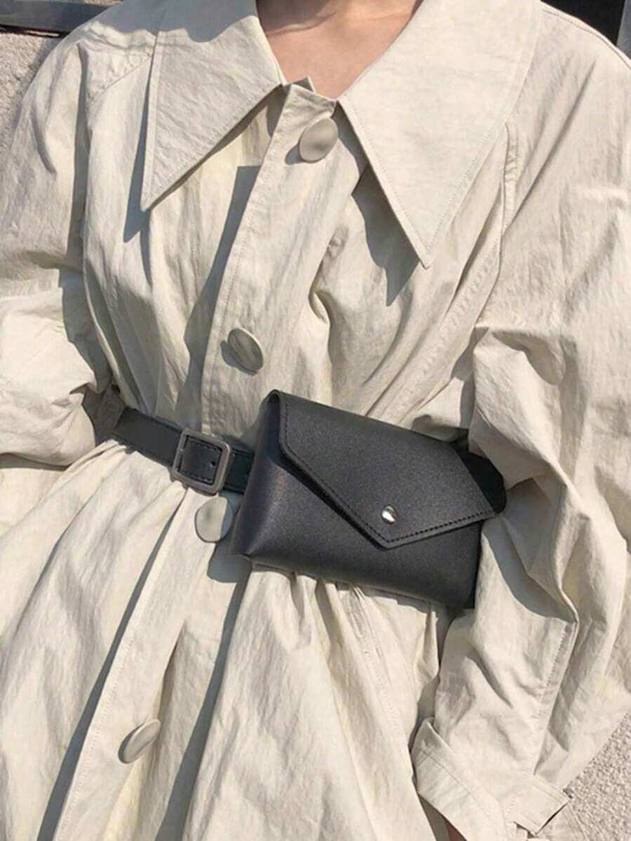 1pc Women's Mini Waist Bag, Lightweight Shopping Tote, Fashion Crossbody Bag Suitable For School, Beach, Travel, Outdoor, Coin Purse, Phone Storage, Shopping, Travel, Camping, Gift, Party