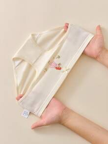 8pcs Girls' Underwear, 95% Cotton Soft & Breathable Cute Style Panties For Little Girls