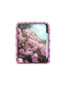 Winter Leopard Print Fluffy IPad Protective Case With Stylus Holder - Fits IPad 10th/11th Gen, New A16 Model (2022/2025), IPad Air 11/Pro 11 & 7th/8th/9th Gen | Cute Girly And Stylish Design, Tablet Desktop Decor | Perfect Gift For Party, Birthday And Holidays