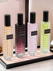 2 Bottles/1 Bottle 30ml Best-Selling Air Freshening Spray, Cute Design, Refreshing Scent. 4 Fragrance Options: Adventure Miss/White Rose Couples/Donna Miss/Leisure Miss. Long-Lasting Freshness, Charming, Emitting Elegant Floral & Fruity Aroma, Suitable For Indoor & Outdoor, Ideal For Dates, Parties, Vacations And Family Gatherings. Perfect Gift For Office, Friends And Couples. - Various - View 3