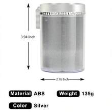 Car Ashtrays Multi-Function Portable Ashtray Colorful LED Light With Air Vent - White - View 7