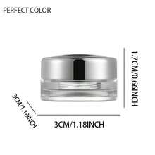 3pcs/1pc  Powder Nail Art Set, Transparent  Powder, Mirror Effect Holographic Nail Powder, Colorful Aurora Mermaid Pigment, Perfect For Christmas, Thanksgiving, Home Nail Design - 彩色 - 查看 8