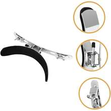 Generic Marching Drum Leg Rest Accessory Replacement Parts For Snare Drum Musical Instrument Parts Drum Parts Snare Drum Replacement Part Drum Accessories Drums Accessories Sponge Silver - 1 - 查看 9