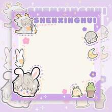 Tình yêu và không gian sâu thẳm Po T It Phim hoạt hình Anime Tần Che Li Shen Xing Hui Qi Yu Ngoại hình cao Tin nhắn Sách Quà tặng sinh nhật - Quà tặng Giáng sinh Quà tặng hoàn hảo - Quà tặng - Nhiều màu - Xem 10