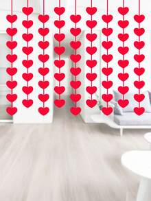 1 Bộ/4 Bộ đồ trang trí bằng vải không dệt hình trái tim màu đỏ, thích hợp cho Ngày Valentine, đám cưới, kỷ niệm, tiệc sinh nhật, trang trí phòng, đồ trang trí kỷ niệm, đồ trang trí đa năng cho các ngày lễ, trang trí Ngày Valentine, trang trí phòng, trang trí nhà cửa. - Nhiều màu - Xem 4