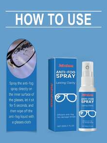jakehoe 30ML Glasses Cleaner/Lens Cleaner, Glasses Anti Fogging Cleaning Spray, Convenient Travel Necessities, Valentine's Day Gifts For Students, Teachers, Boyfriends And Girlfriends, Household Cleaning Supplies, (New And Old Models Are Delivered Randomly)