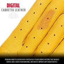 Franklin Sports MLB CFX - Guantes de bateo de béisbol - Verde bosque - Ver 10