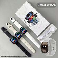 Smart Watch ,Multiple Built-In Watch Faces, Curved Surface Full Fit Touch Screen,Supports Multiple Languages,Compatible With Iphone/Android/Make/Receive Calls,With Call Functionality, Message Notification, Heart Rate, Sleep Tracking, Pedometer, Sport Modes, Considerate Gift For Men, Women, Friends, Birthdays - Multicolor - View 1