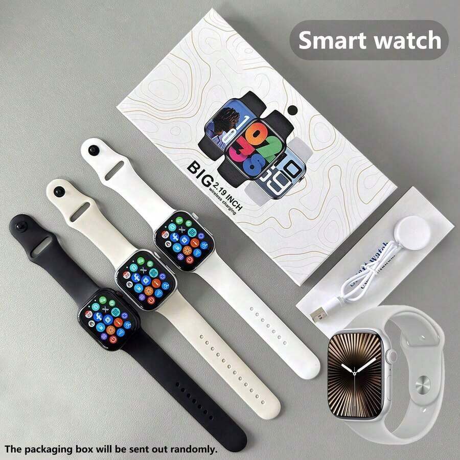 Smart Watch ,Multiple Built-In Watch Faces, Curved Surface Full Fit Touch Screen,Supports Multiple Languages,Compatible With Iphone/Android/Make/Receive Calls,With Call Functionality, Message Notification, Heart Rate, Sleep Tracking, Pedometer, Sport Modes, Considerate Gift For Men, Women, Friends, Birthdays - 彩色 - 查看 1