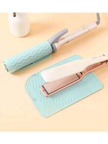 畅销卷发棒、直发器、硅胶隔热垫、造型工具防滑垫、沙龙造型设备、造型夹、多功能造型器、流线型设计、现代造型器、男女通用、专业造型师适用、日常造型、多用途隔热垫 - 彩色 - 查看 5