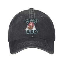 Unisex "Marry My Bed Betty" Printed Retro PVC Coated Baseball Cap - Fun Slogan Unisex Hat, Suitable For Hiking, Fishing, Carnival, Easter, And Costume Parties (Machine Washable) - Date Everything Design - 灰色的 - 查看 1