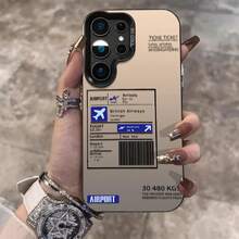 Blue Airplane Phone Case For  Galaxy S25 S24 S21 S23 S22 Ultra Plus A16 A15 A56 A55 A54 A53 A36 A35 A34 A33 A26 5G Cover. Christmas Accessories.   17 Case 's Best-Selling Phone Cases  Cases Christmas Phone Case Christmas Decoration Stocking Stuffers - 3 - 查看 10