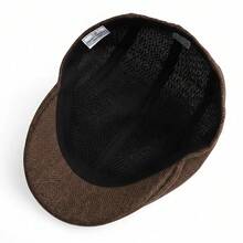 Men's Italian Hat Beret,  Style, Unisex Summer Fashion - 灰色 - 查看 5