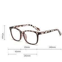 1 pièce Lunettes en plastique à monture pleine léopard géométrique personnalisées de style Ins pour femmes. Accessoires de mode convenant à tous les types de visage, idéaux pour la photographie de rue, les festivals de musique, le carnaval et l'été.