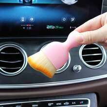 Nano Fiber Brush, Gentle Cleaning, Practical & Multipurpose Car Accessory - Black - View 10