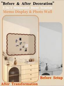 1 pièce Panneau d'affichage auto-adhésif de style Memphis, peut contenir des photos, des notes, un panneau d'affichage pliable pour le bureau, la maison, la salle de classe | Convient pour les mémos, le plan d'étude, le DIY photo, l'affichage des annonces, les informations de la classe, le tableau de liège, le tableau d'épinglage, le tableau de vision - Multicolore - Voir 8