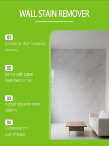 Wall Cleaner Spray, Multipurpose Stain Remover For Walls, Toilets, Sinks, Cabinets, Washing Machines, Rubber Seals, Household Use, Random Delivery Of New And Old Versions - H424 - View 7