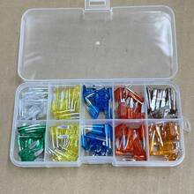 60pcs Car Fuse Assortment Kit Multiple Specifications Car Fuse Blade Insert Fuse Box Set 5A 7.5A 10A 15A 20A 25A 30A For Motorcycle Car Truck Circuit Fuse Blade - 60Packs - View 8