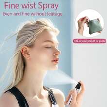 1pc 5ml Black Refillable Perfume - Travel-Size Refillable Perfume Spray Bottle A Portable Mini Empty Perfume Bottle, Ideal For Carrying When Going Out Suitable For Personal Use Or Gifting - màu đen - Xem 3