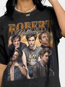 Limited Vintage T-Shirt Gift For Women And Man Shirt, Retro 90s Sh - 黑色 - 查看 1