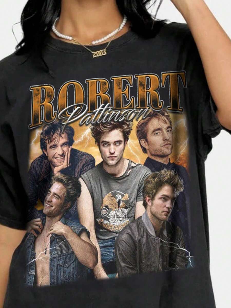 Limited Vintage T-Shirt Gift For Women And Man Shirt, Retro 90s Sh - 黑色 - 查看 1