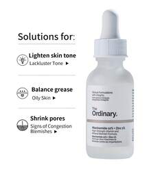 The Ordinary 4-Piece Clear Skin & Eye Kit: 3-Step Clarifying Set(THE ACNE SET) Glucoside Foaming Cleanser 50mL + Salicylic Acid 2% 30ml + Natural Moisturizing Factors 30ml+Niacinamide 10% Serum 30ml - Bộ kết hợp hai mảnh A - Xem 7
