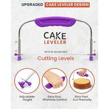 250 PCs Aluminum Cake Decorating Tools Kit With 12" Metal Turntable & Knife Set-48 Numbered Icing Tips-3 Russian Piping Nozzles-Straight & Angled Spatula-Cake Leveler& Baking Supplies Tools,31650940 - Nhiều màu - Xem 6