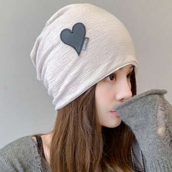 1pc New Oversized Beanie Hat, Versatile For Women & Men, Windproof, Suitable For Spring, Summer, Postpartum