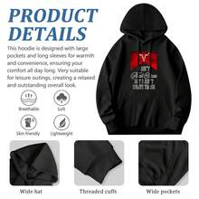 I Ain't First Class But I Ain't White Trash Hoodie,Soft And Breathable Fabric, Loose Style, Perfect For Concerts And Hiking Trips - 款式1 - 查看 6