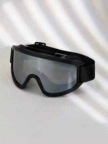 1pc New Large Frame Ski/Cycling/Mountaineering Windproof Men's Goggles, Windproof And UV Protection Ski Goggles - Gradient - View 9