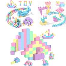 儿童磁力积木，磁力立方体感官礼物，STEM玩具，学前教育积木套装，完美的节日和生日礼物，颜色随机（适合3岁以上儿童） - 彩色 - 查看 1