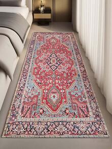 European Style Indoor Decorative Large Rug, Pearl Velvet Material Washable Bottom Indoor Carpet, Living Room Rug, Sofa Rug, Bedroom Rug, Non-Slip Bedside Mat, Dining Room & Kitchen Rug, Office Chair Pad, Entrance Mat, Outdoor Picnic Mat, Outdoor Camping Blanket - Multicolor-4 - View 19