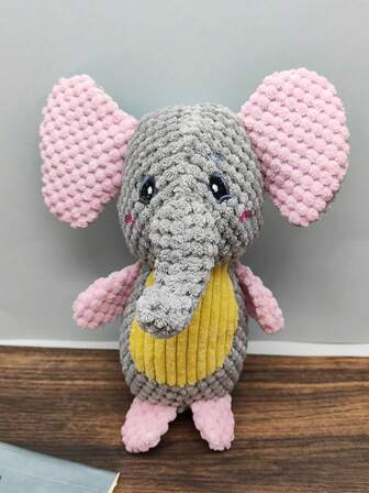 1pc Chew Toy For Dogs, Durable Squeaky Plush Toy For Corgi, Shiba Inu, Golden Retriever, Poodle, Pet Supplies For Dogs Only