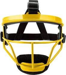 Dinictis - Máscara facial de softbol y béisbol, con visión amplia, ligera y cómoda, adecuada para todas las edades, protector de cabeza duradero y , en azul y multicolor - Morado - Ver 9