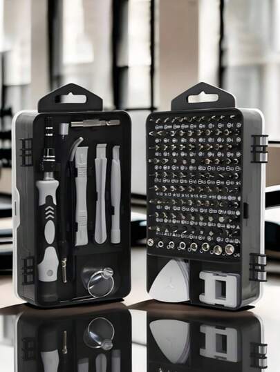 Precision Screwdriver Set - Magnetic Repair Tool Kit With Non-Slip Ergonomic Handles, Compatible With Iphone, Phones, Computers, Watches, Laptops, Glasses And Electronics. Portable Professional Set, Work Tools, DIY Repair Tools, Men's Tools, Home Improvement Tools, Motorcycle Accessories, Men's Gifts, Christmas Gifts.
