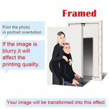 扁平化肖像插画,定制绘画,个性化照片,照片插画,个性化肖像,送给男朋友的礼物,送给女朋友的礼物 - 彩色 - 查看 19