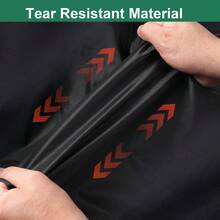 Outdoor Dust Cover, Furniture Cover, Sofa Cover, Sun Protection Cover For Patio, Black, Suitable For Indoor Household Chairs, Outdoor Garden Chair Protection - Black - View 5