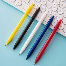 20/30pcs/Set Random Color Ballpoint Pens With Black Refills, Colorful Barrels, Quick-Drying Ink, Student Stationery, Office Supplies - Multicolor - View 10