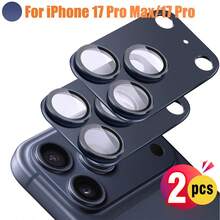 ZYONS 2pcs Camera Lens Protector For IPhone 17 Pro Max - 9H Metal Alloy Lens Protection, Strong Adhesion | Compatible With Phone Cases, Perfect Fit | Anti-Scratch, Anti-Fingerprint, Anti-Dust | All-Round Protection, Prevent Scratches And Impacts | High-Definition Protective Film, Retains Original Camera Quality | Perfect Gift For Family, Friends And Photography Enthusiasts On Halloween, Available In Cosmic Orange/Silver/Blue - Multicolor - View 14