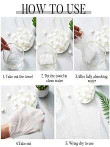 10/20Pcs Disposable Portable Compressed Travel Towels, Face Towels, Suitable For Travel, Family, Camping, And Other Outdoor Activities - Multicolor - View 6