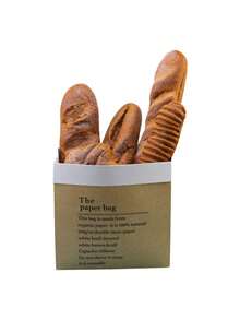 ​ ​ French Caramel Imitation Bread Model Bakery Window Display Decoration Props Home Festival Setup Background Photo Props ​ ​ - Rye Conch Bread - View 7