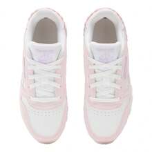Tenis Reebok Classic Leather para Mujer: Calzado de Piel y Gamuza en Tonos Pastel con Silueta Icónica, Entresuela de EVA para Confort Ligero y Suela de Goma de Alta Durabilidad, Ideales para un Look Retro Soft y Uso Diario. - Rosa - Ver 6